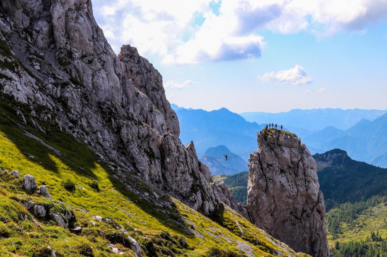 Nassfeld Fruehstueckspension Wulfenia Da Livio Luaran gambar